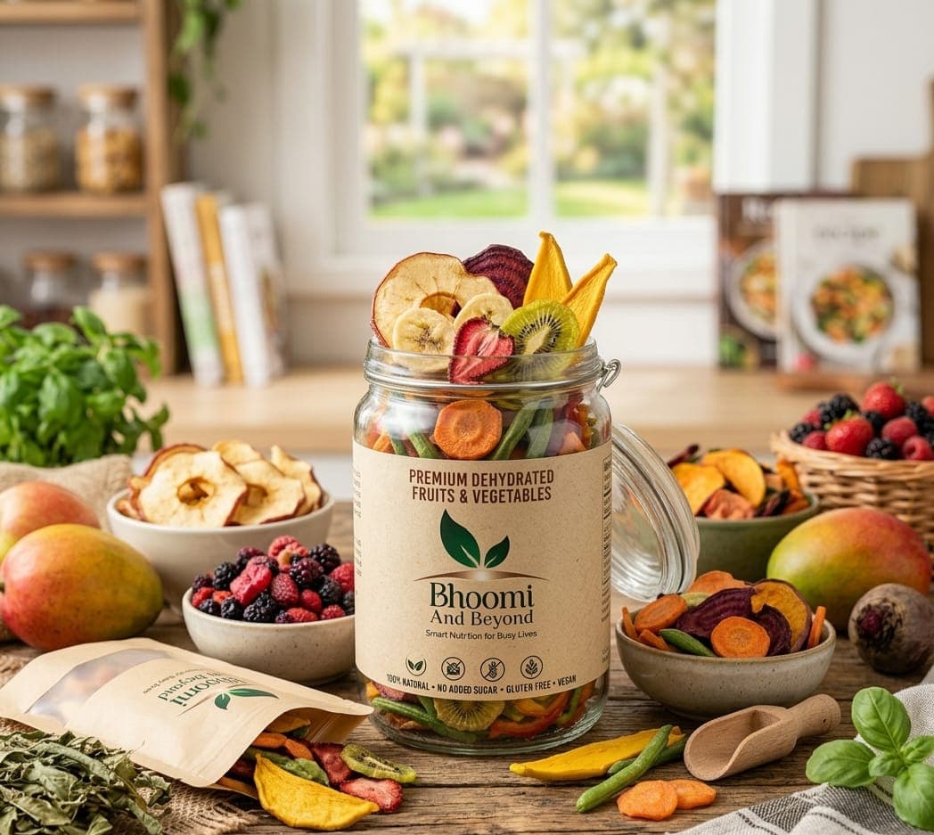 Jars of dried mango and raisins